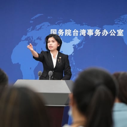 Taiwan Affairs Office spokeswoman Zhu Fenglian said new legal measures would be introduced “to oppose and contain separatist attempts”. Photo: Xinhua