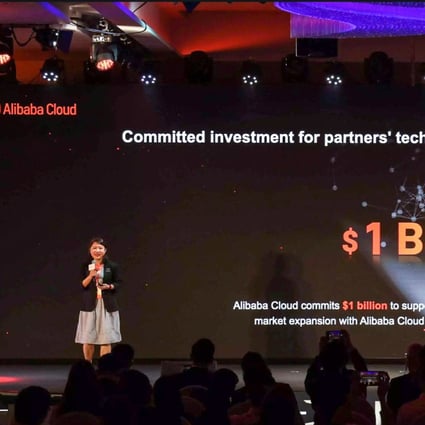 Selina Yuan, Alibaba Cloud Intelligence International president, delivers her keynote speech on September 22, 2022, at the Alibaba Cloud Summit held in Phuket, Thailand. Photo: Handout
