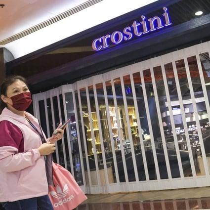 Crostini closed all 15 outlets without warning in mid-September. Photo: Jelly Tse