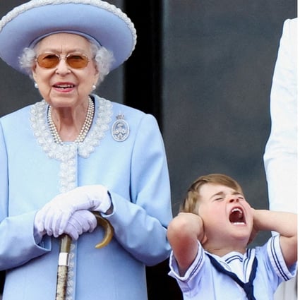 Prince Louis has been given the meme treatment online thanks to his adorable and cheeky moments. Photos: Getty