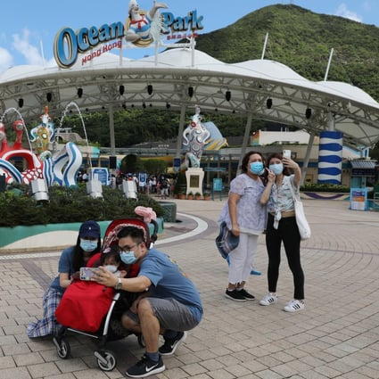 Ocean Park is planning to turn an area near the main entrance into a retail and dining zone. Photo: Nora Tam