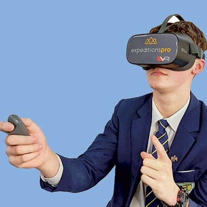 An earlier model of Pico Interactive’s VR headset. Photo: Handout