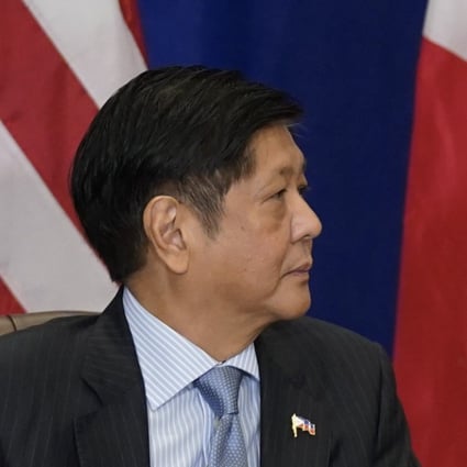 US President Joe Biden meets Philippine President Ferdinand Marcos Jnr in New York on Thursday. Photo: AP