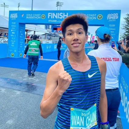 Wong Wan-chun became the first Hongkonger to run a 10km race in under 30 minutes in Gold Coast, Australia. Photo: Handout