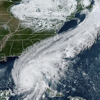 Hurricane Ian over the Gulf of Mexico. Photo: AP