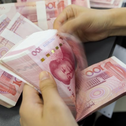 China’s offshore yuan fell as far as 7.2349, the lowest level since such data became available in 2011. Photo: DPA