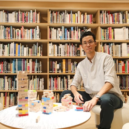 Asia Art Archive’s executive director,  Christopher K. Ho, at the revamped library in Sheung Wan, Hong Kong. Photo: Xiaomei Chen