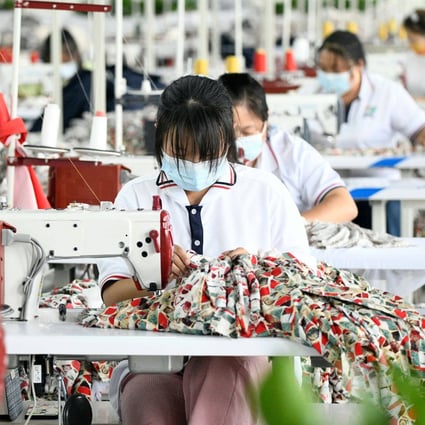 Official manufacturing purchasing managers’ index (PMI) rose to 50.1 in September, up from 49.4 in August. Photo: AFP