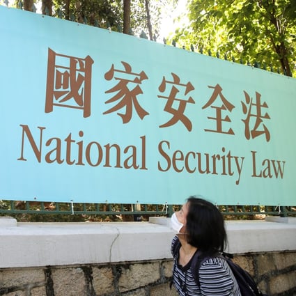 A new US report notes that with the enactment of the national security law in Hong Kong, the targets of repression expanded from individuals to organisations. Photo: AP