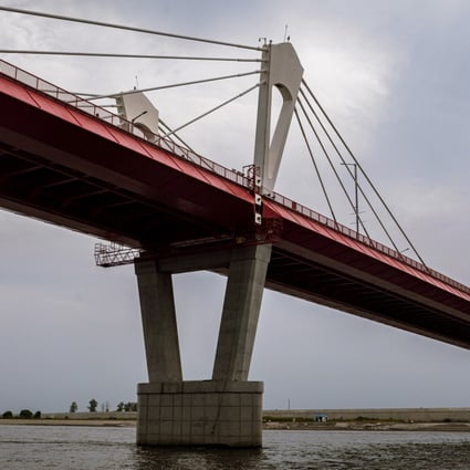 The Heihe-Blagoveshchensk bridge over the Amur River between Russia and China was opened in June. Photo: Tatiana Simes