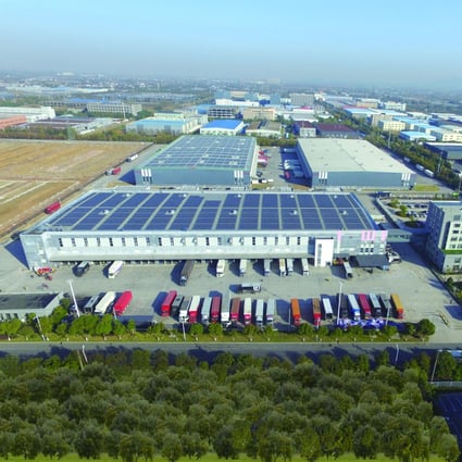 SF Reit’s modern logistics property in Wuhu’s Fengtai Industrial Park. Photo: SCMP Handout