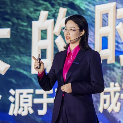 Liu Jingyu, chairwoman and CEO of China Aviation Lithium Battery (CALB), the mainland’s third-largest electric vehicle (EV) battery maker. Photo: Handout