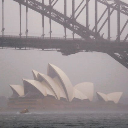 Sydney is set to record its wettest year in 164 years as authorities braced for major floods in Australia’s east, with more heavy downpours expected to fall over the next three days. Photo: Reuters/File