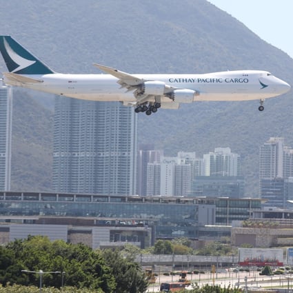 Cathay Pacific said it expected passenger and cargo figures to improve as Hong Kong returns to normal after Covid-19 restrictions. Photo: Yik Yeung -man.