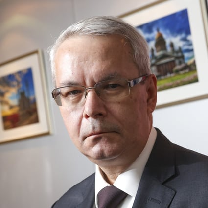 Igor Sagitov, the Russian Consul General of HK and Macau, says he believes China’s President Xi and President Putin of Russia have a mutual understanding of issues surrounding the Ukraine war because they had “excellent personal, friendly relations”. Photo: Dickson Lee