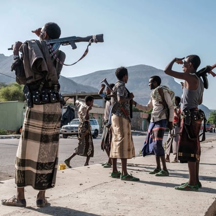 China is increasing its security footprint in the Horn of Africa, where Ethiopia’s Tigray conflict has claimed thousands of lives. Photo: AFP