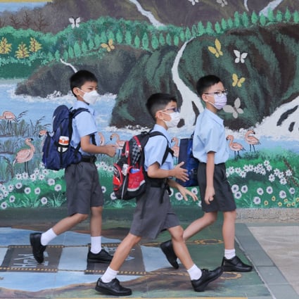 Children, as well as their parents and teachers, are having to pick up the pieces after the pandemic disrupted the city’s education system. Photo: Jelly Tse