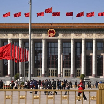 Delegates will gather at the Great Hall of the People in Beijing for China’s 20th party congress next week. Photo: AFP