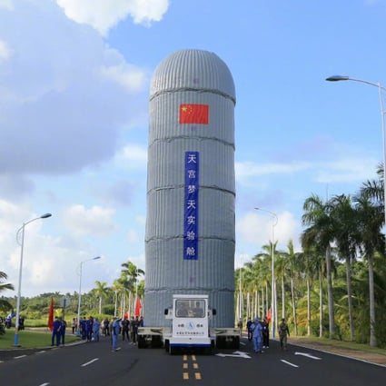 China is expected to launch the Mengtian module on October 31 and complete the first stage construction of its Tiangong space station. Photo: Xinhua