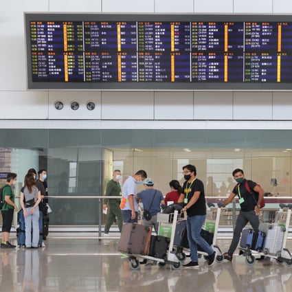 Hong Kong has to maintain its “0+3” arrangement for arrivals, the city’s leader says. Photo: Jelly Tse