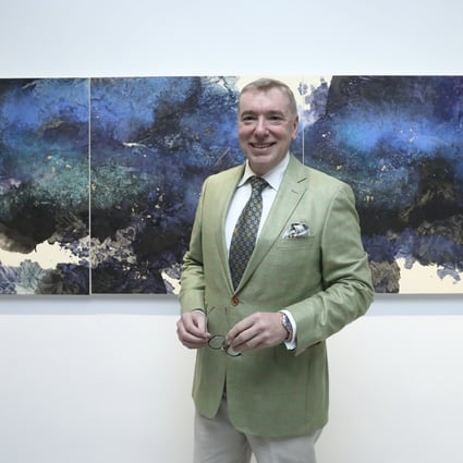 Mark Peaker, co-founder of 3812 Gallery in Central, has released a book containing many of his many letters to the South China Morning Post. Photo: Jonathan Wong