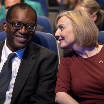 Embattled British Prime Minister Liz Truss on Friday fired Treasury chief Kwasi Kwarteng, ahead of her announcement on changes to an economic package that sparked market turmoil. Photo: EPA-EFE