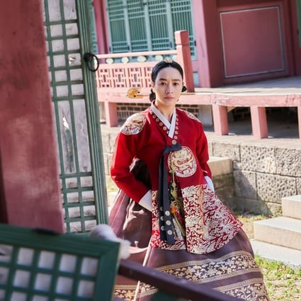 Kim Hye-soo in a still from Under the Queen’s Umbrella. Netflix’s period drama is visually superb, and fuses two themes popular in Korean drama series to good effect.