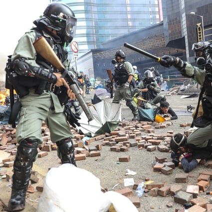 The clash at PolyU in Hung Hom marked one of the worst episodes of the 2019 social unrest. Photo: Sam Tsang