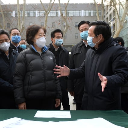 Chinese Vice-Premier and Poliburo member Sun Chunlan was prominent in China’s response to the coronavirus outbreak. The new Politburo line-up is all male, prompting observations that future political diversity will be lacking. Photo: Xinhua