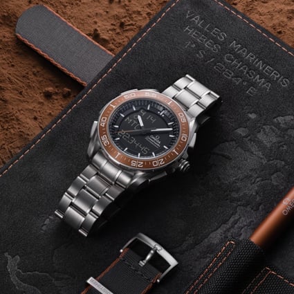 Omega’s Speedmaster X-33 Marstimer watch gives its wearer the ability to measure every moment, whether they are on Earth or Mars. Photo; Omega