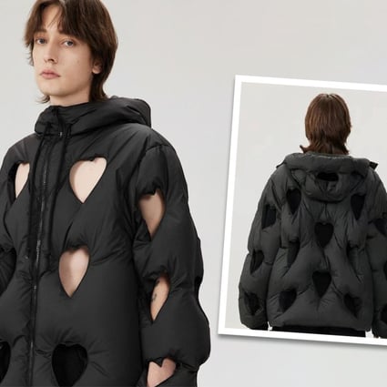 Despite half of the jacket’s surface being exposed to the elements, it: ‘provides both warmth and fashion’, according to an online description. Photo: SCMP composite