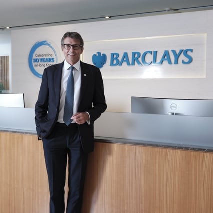 Anthony Davies, chief executive of Barclays in Hong Kong, says the bank’s 50th anniversary is an important milestone that recognises its past and future contributions to the city. Photo: SCMP / Josh Chow
