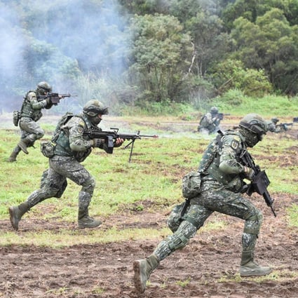 Some government officials and analysts have said Taiwan’s four-month mandatory military service is not enough time to train a soldier. Photo: AFP