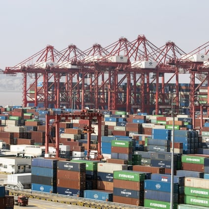 Shipping industry officials in Shanghai described the lofty freight rates between 2020 and early this year as a ‘windfall’ brought about by the Covid-19 pandemic. Photo: Bloomberg