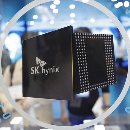 A logo of SK Hynix. Photo: AP