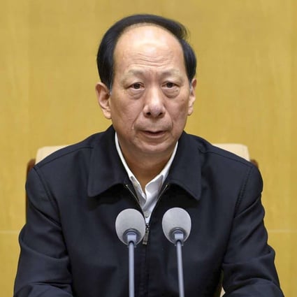 As head of the opaque United Front Work Department, Politburo newcomer Shi Taifeng’s main task is to advance the party’s agenda at home and abroad. Photo: Weibo