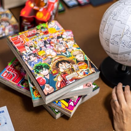 Japan’s biggest One Piece fans discuss their obsession with the best-selling comic series, and coming Netflix show. Above: superfan Arimo shows his handmade globe, designed from the comic’s world view. Photo: Philip Fong/AFP