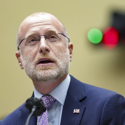Brendan Carr, an FCC commissioner, is the latest senior American official to visit Taiwan. Photo: Getty Images via AFP