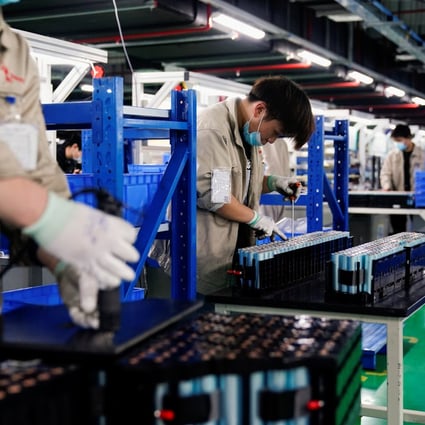 China controls more than half of the global rechargeable-battery market, but South Korea has plans to carve out a bigger piece of the pie. Photo: Reuters