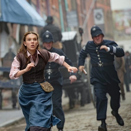 Millie Bobby Brown as Enola Holmes in a still from Enola Holmes 2. This movie kicks off a slew of sequels to some of Netflix’s best-loved movies. Photo: Netflix