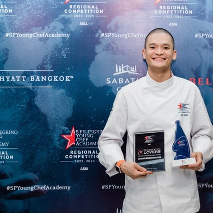 Singaporean chef Ian Goh won first prize in the S. Pellegrino Young Chef Academy Awards’ Asian regional competition by cooking a lamb dish inspired by his Hainanese heritage. Photo: S. Pellegrino