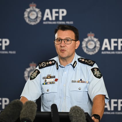 Australian Federal Police commissioner Reece Kershaw. Photo: AAP/dpa