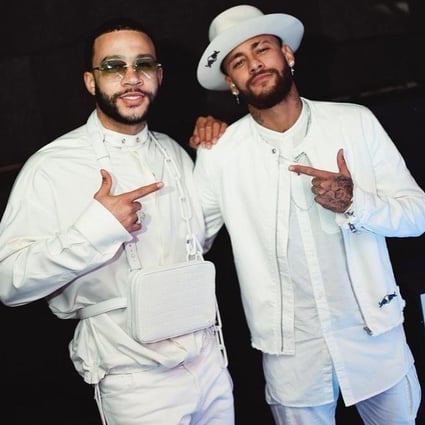 Memphis Depay (left) and Neymar are two of the most fashion-conscious soccer players in an era where what they wear off the pitch counts for nearly as much as what they do on it. Photo: Instagram/@memphisdepay