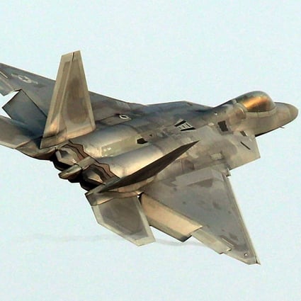 The US Air Force has started deploying F-22 Raptor stealth jets from Alaska to its bases in Okinawa. Photo: AFP
