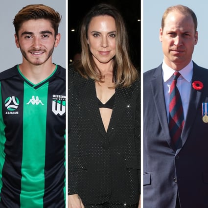 Australian footballer Josh Cavallo, Spice Girls’ Melanie C, Prince William and English footballer Beth Mead have all shown concern about 2022’s Fifa World Cup. Photo: Getty Images