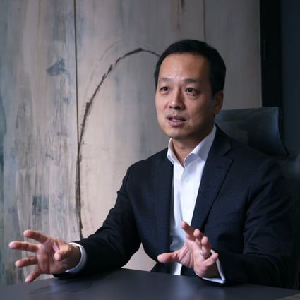 Samuel Rhee, chairman of Endowus, at the company’s office in Hong Kong, November 15, 2022. Photo: SCMP/ Dickson Lee