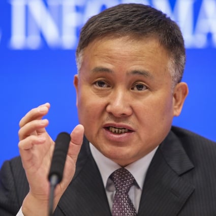Pan Gongsheng, the director of China’s foreign-exchange regulator, says yuan bonds are among the few sovereign bonds maintaining stable prices. Photo: Simon Song