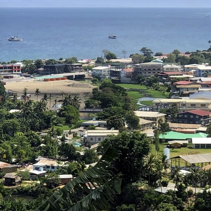 The Solomon Islands signed a security pact with China this year. Photo: AP 