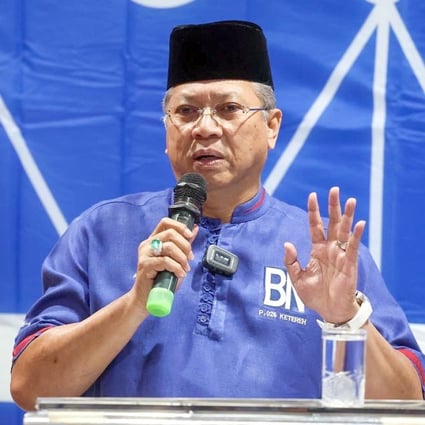 Annuar, 66, is a member of Umno but is seen having strong ties with Malay nationalist Muhyiddin who leads Umno’s key rival Bersatu. Photo: Twitter