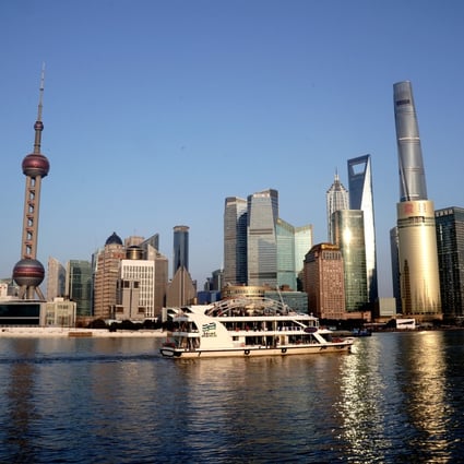 The Huangpu River in Shanghai. The city is already China’s automobiles hub. Photo: Xinhua